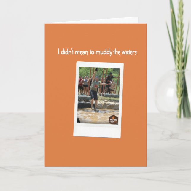 Jag Elak inte till att röja Vatten. Kort (Framsida)