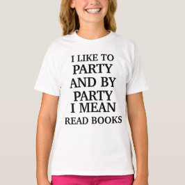 Jag Elak läsa Bokar. T-Shirt