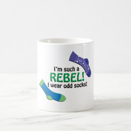 Jag en sådan rebell för förmiddag, mig ha på sig kaffemugg