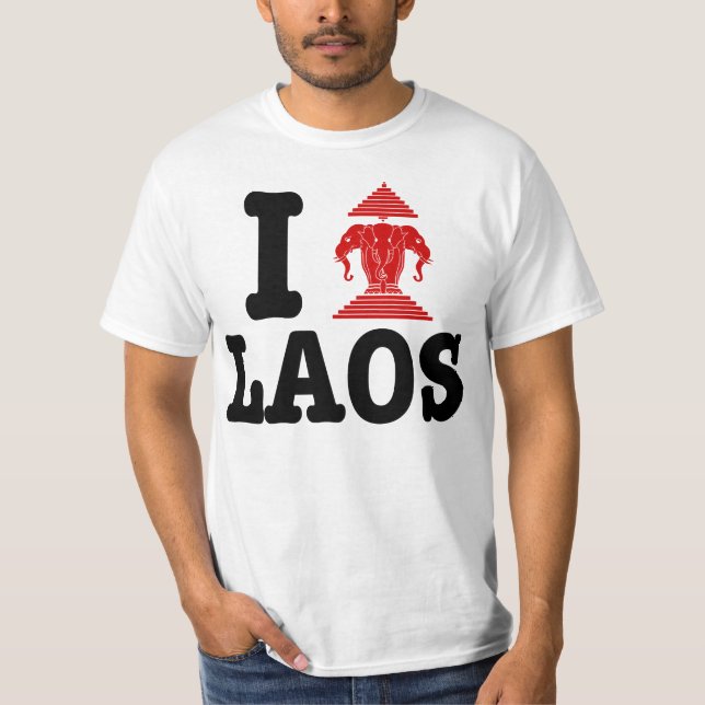 Jag Erawan (Kärlek) Laos T-shirt (Framsida)