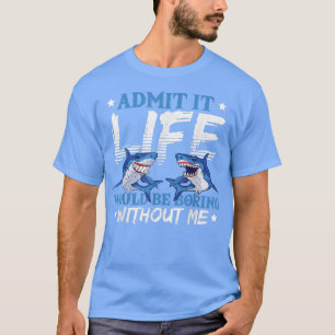 Jag erkänner att det skulle vara att bada utan att t shirt