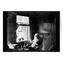 "Jag existerar medan jag är.." Mickle Street Whitm Hälsningskort