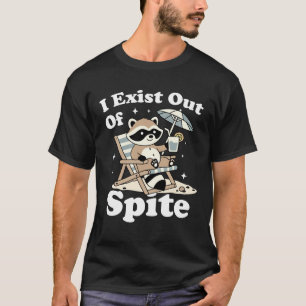 Jag existerar trots t shirt