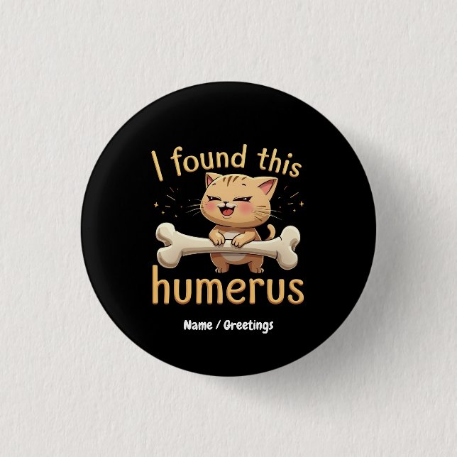 Jag Fann Denna Skämtsamma Historia om Humerus: En  Knapp (Framsida)