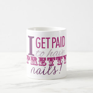 Jag får betald ha den nätt nagelmuggen kaffemugg