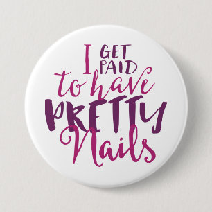 Jag får betald ha nätt naglar 3" att knäppas knapp