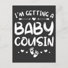 Jag Får En Baby Kusin Köns Avslöjande Baby Vykort