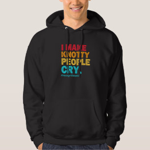 Jag Får Knutiga Människor Att Gråta Massage Terape Hoodie
