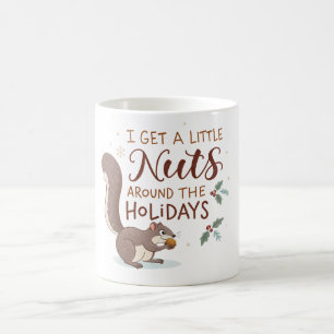 Jag får lite Nöt runt Helgdagarna. Kaffemugg