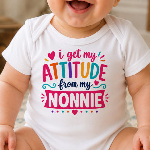 Jag Får Min Attityd Från Min Nonnie Body T Shirt