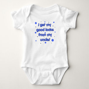JAG FÅR MIN BRA LOOKS FRÅN MIN UNCLE! TEE