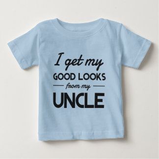 Jag får min bra looks från min uncle tee shirt