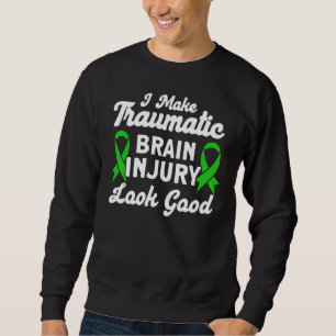 Jag får Tbi att titta på Bra Traumatic Brain Injur Lång Ärmad Tröja