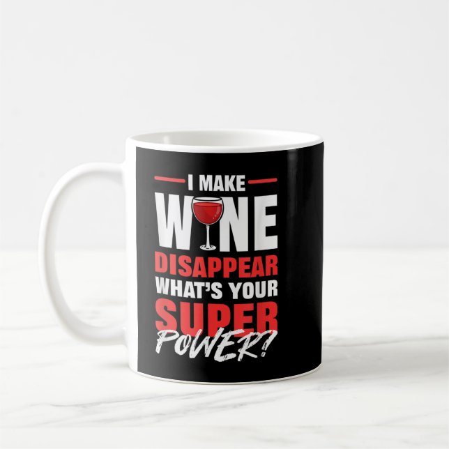 Jag får Vin att förlora det som är din supermakt R Kaffemugg (Vänster)