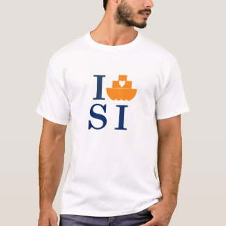Jag färjer den Staten ön - t-skjorta Tee Shirt