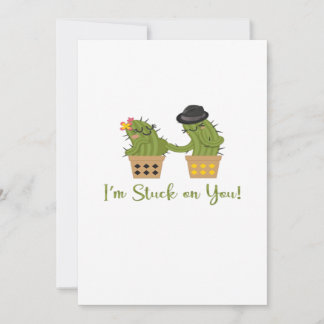 Jag Fastnar På Dig Rolig Valentine Leken Design Julkort