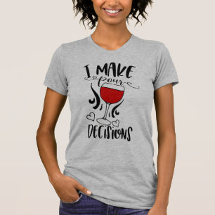 Jag fattar beslut t shirt