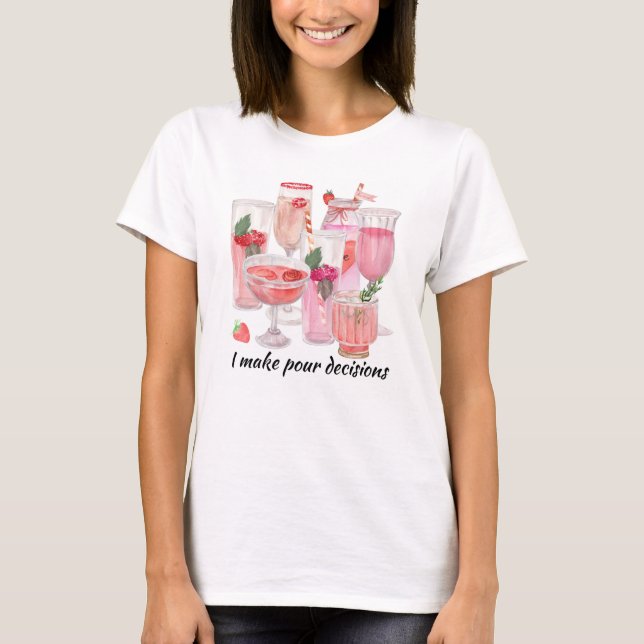 Jag fattar beslut t shirt (Framsida)