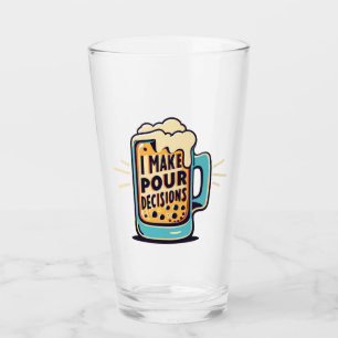 Jag fattar våra beslut glaskopp