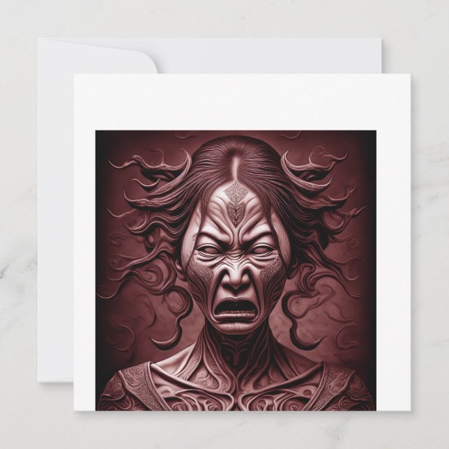 Jag Fattiga just A Nagel Inbjudningar (Framsida)