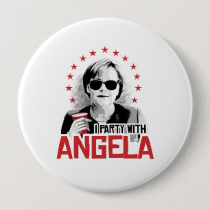 Jag festar med Angela - - Knapp