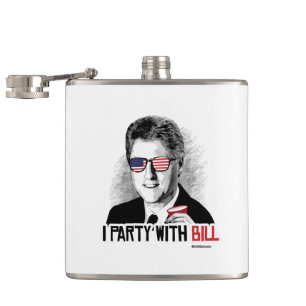 Jag festar med räkningen - Bill Clinton partydjur Fickplunta