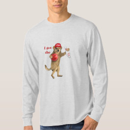 “Jag Fick 10 Pin” Grundläggande Långärmad T-Shirt