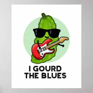 Jag fick Blås Funny Veggie Pun Poster