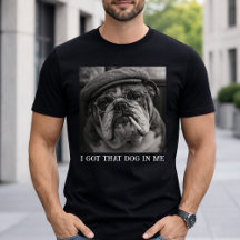 Jag Fick Den Hunden I Mig Anpassad Rolig Hund Bild