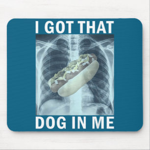 Jag Fick Den Hunden I Mig Hot Dog Röntgen Meme Musmatta