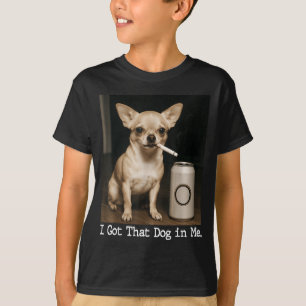 Jag Fick Den Hunden I Mig Rolig Hund Chihuahua För T Shirt