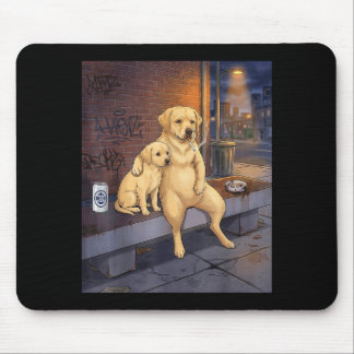 Jag Fick Den Hunden I Mig Rolig Labrador Retriever Musmatta