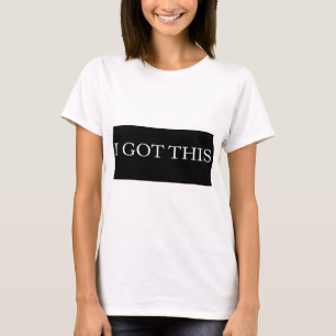 JAG FICK DENNA roliga motivational typografi Tee Shirt