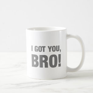 Jag fick dig bro kaffemugg