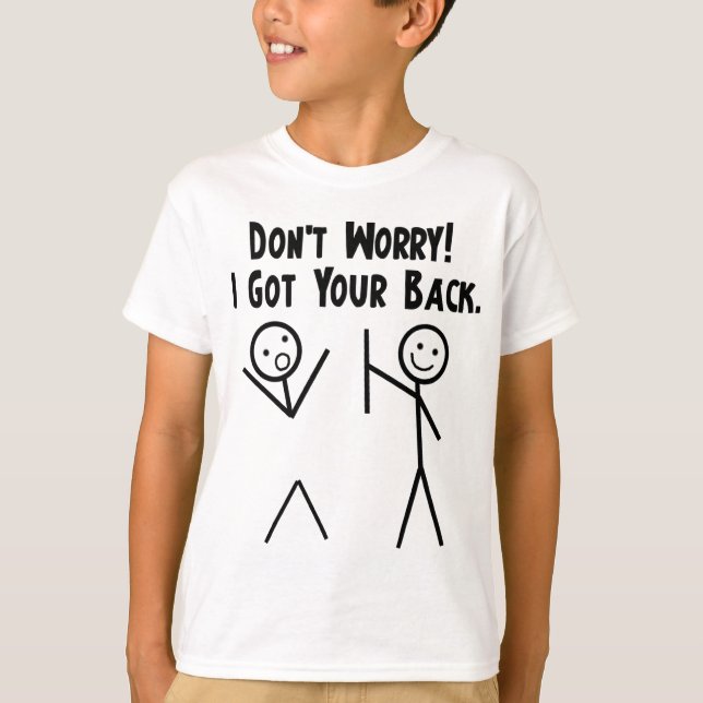 Jag fick din baksida! tee (Framsida)