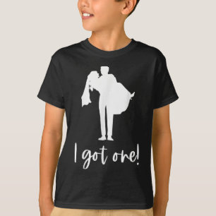 Jag Fick En Brud Brudgum Bröllop Bachelorette Part T Shirt