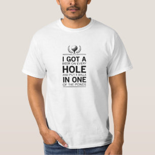 Jag fick en hole in one tee
