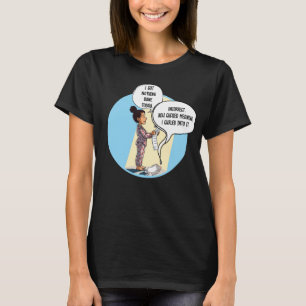 Jag Fick Ingenting Gjort Idag Katt Humor T Shirt