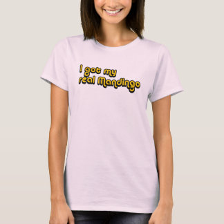 Jag fick min verkliga Mandingo Tee Shirt