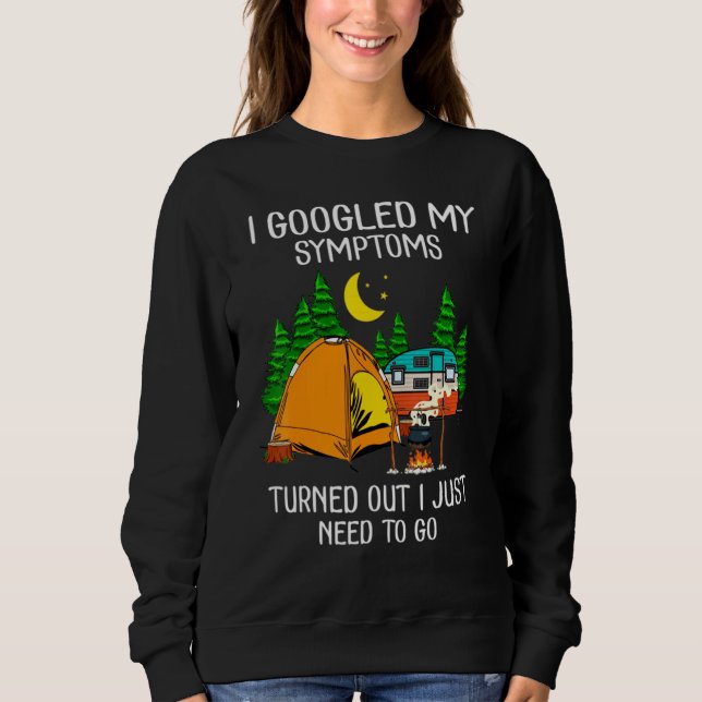 Jag fick mina symptom visade att jag bara behövde. t shirt (Framsida)