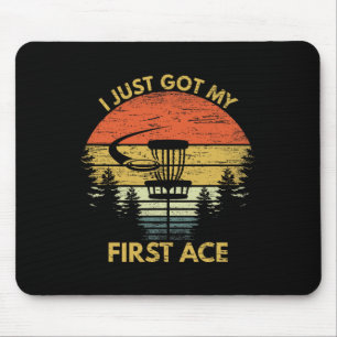 Jag Fick Mitt Första Ess Motivational Disc Golf Pr Musmatta