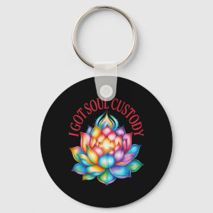 Jag Fick Själens Förvaring Lotus Rolig Andlig Skil Nyckelring