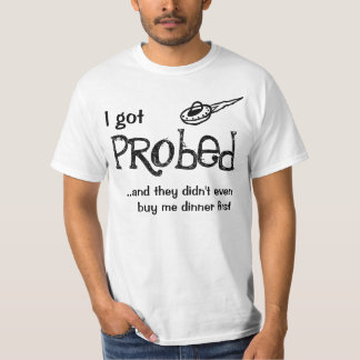 Jag fick sonderad t-shirt