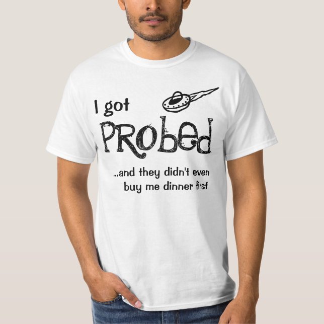 Jag fick sonderad t-shirt (Framsida)