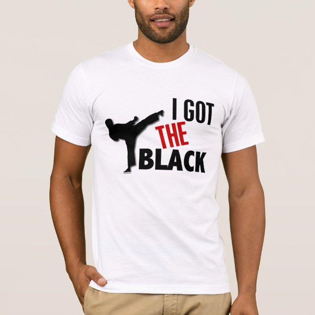 Jag fick svarten 2 t-shirt (Framsida)