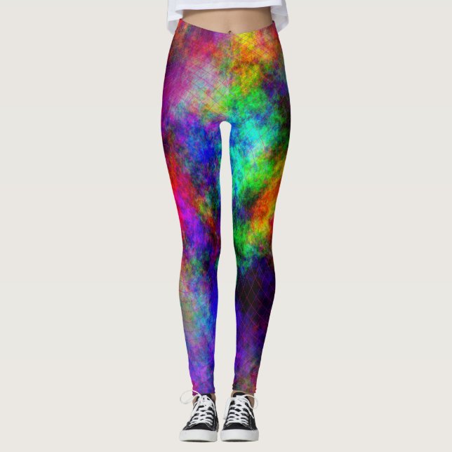 Jag fick upp i min värld... leggings (Framsida)