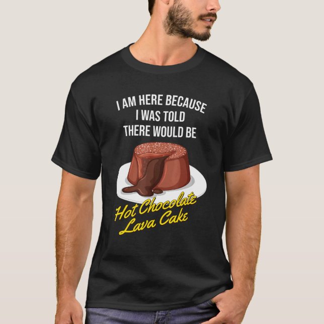 Jag fick veta att det skulle finnas Hett Chocolate T Shirt (Framsida)