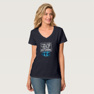 Jag finner din brist på tro störande t shirt