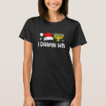 Jag firar både julen Hanukkah Menorah Santa T Shirt<br><div class="desc">Jag firar både julen Hanukkah Menorah Santa Hat Shirt</div>