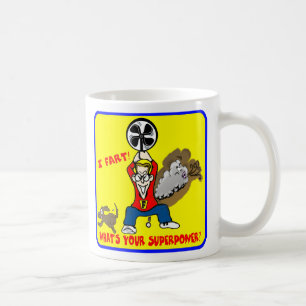 Jag fiser vad är din Superpowermugg Kaffemugg